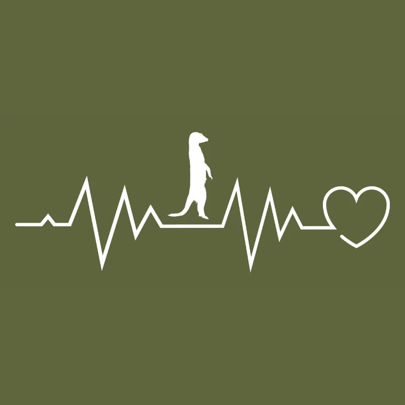 Herzschlag Erdmännchen