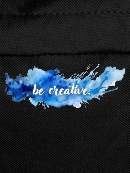 be creative.