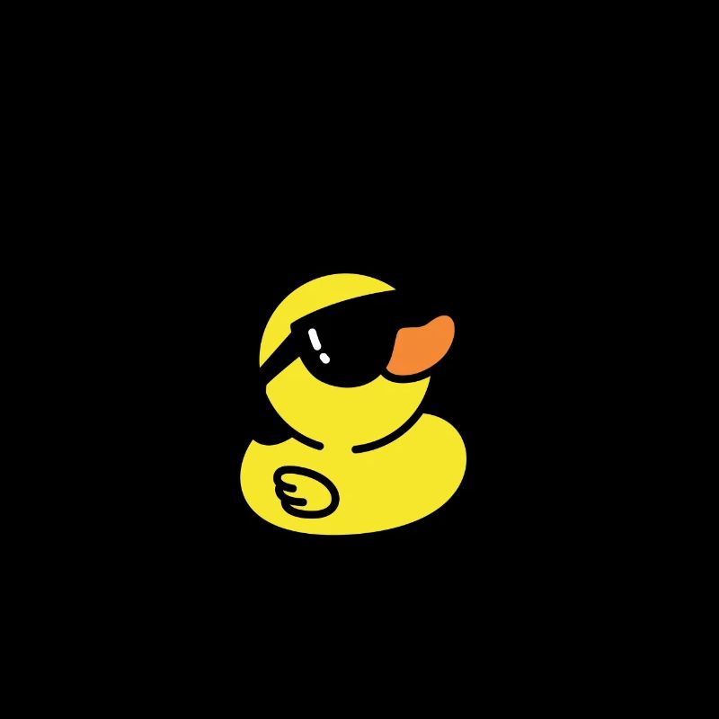 Womens Quak yes Funny Duck