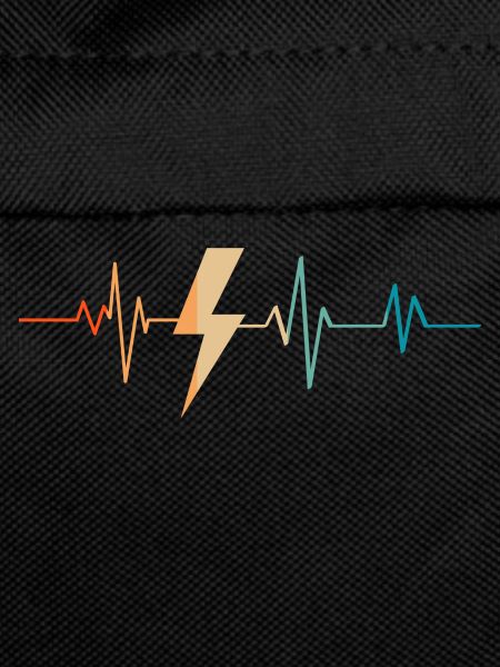 Lightning retro heartbeat