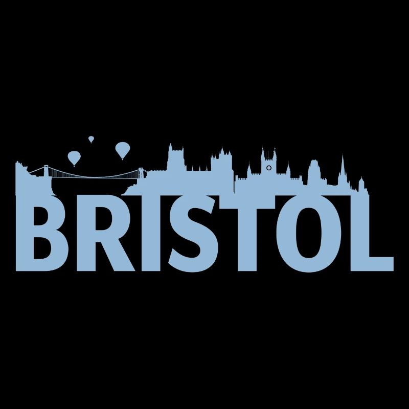 Bristol Angleterre capitale Skyline UK