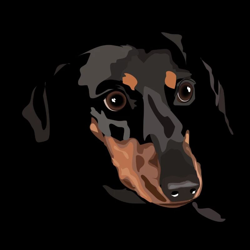 Dachshund Head