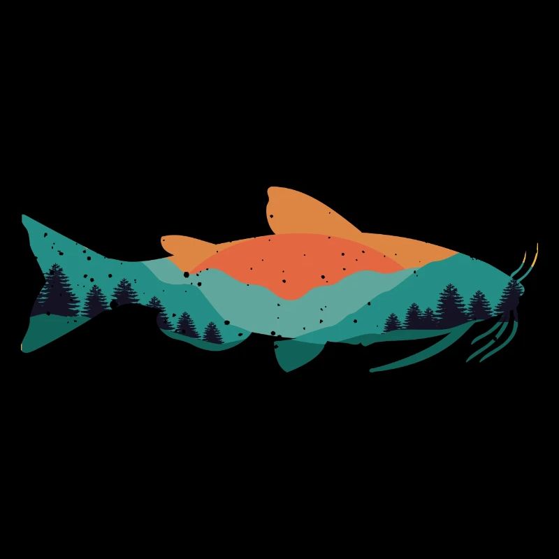 Retro Vintage Catfish