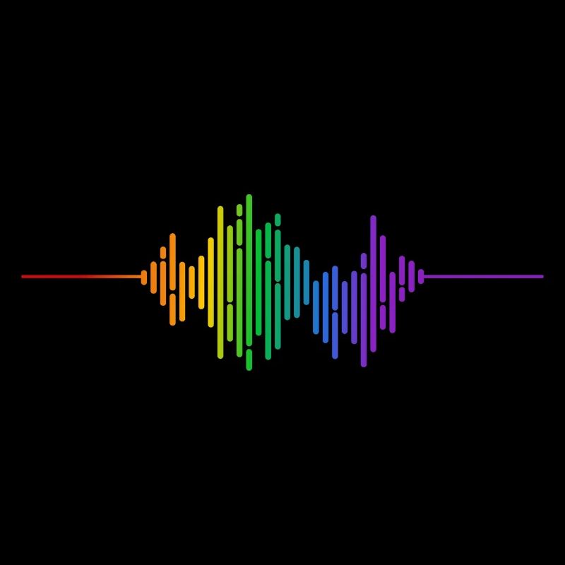 Rainbow sound wave