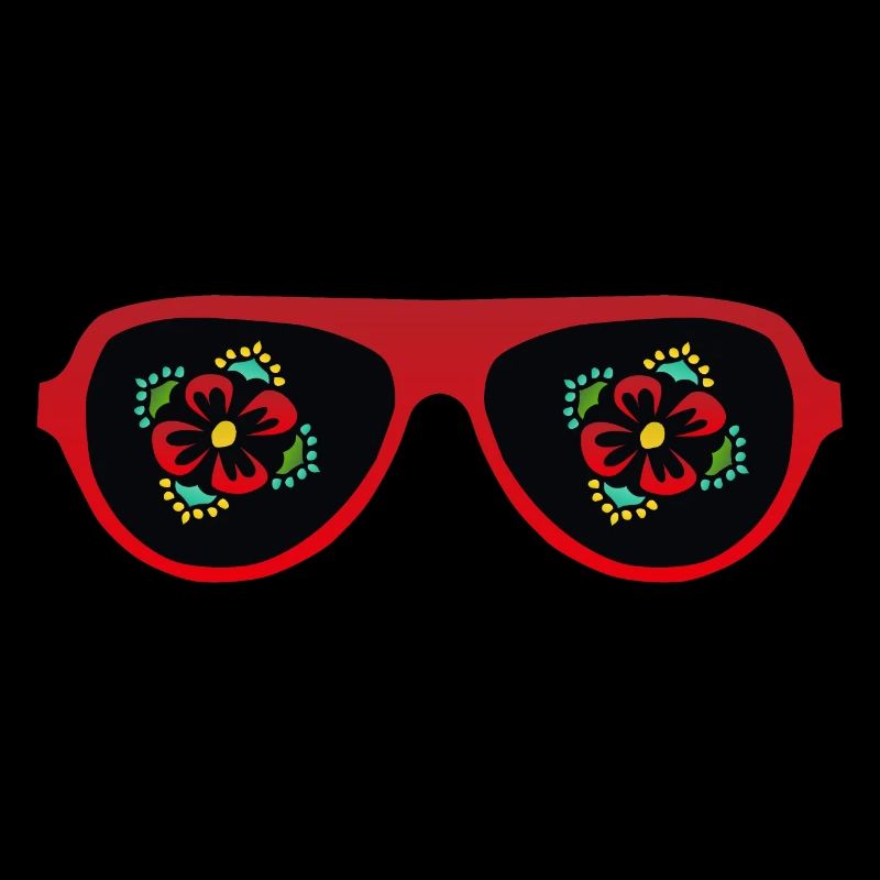 Sonnenbrille Blumenruhe