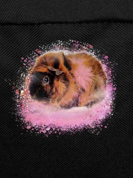 guinea pig, graffiti,painting,pink,pink