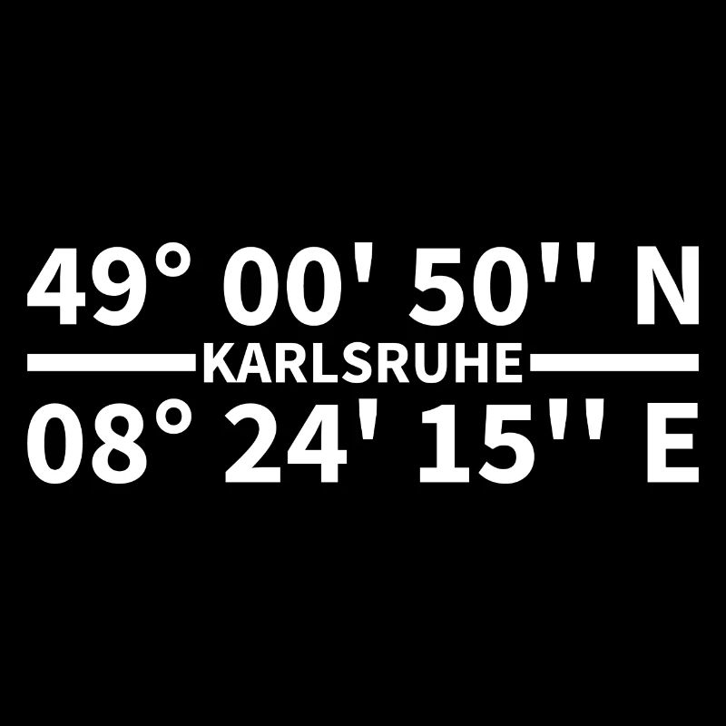 Coordonnées de Karlsruhe