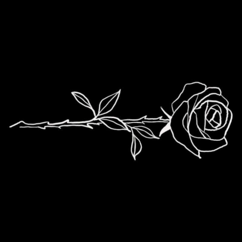 weiße Rose