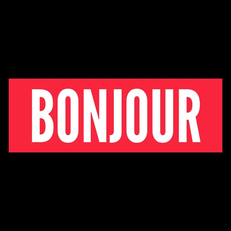 BONJOUR ! - Edition limité