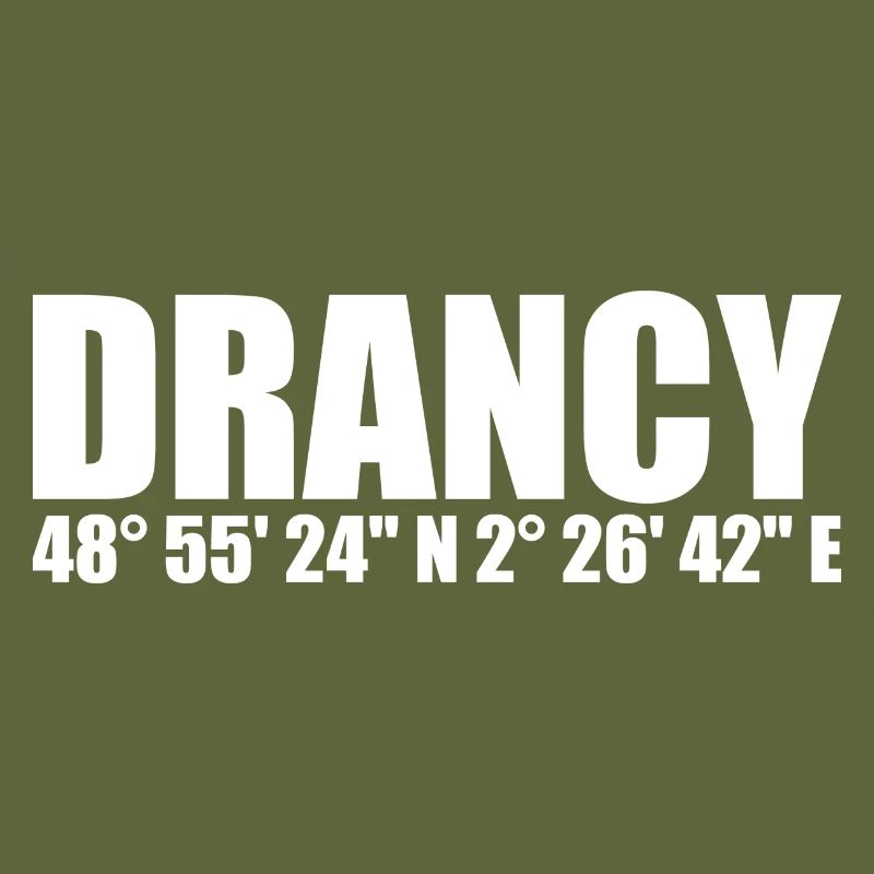 Drancy coordinates