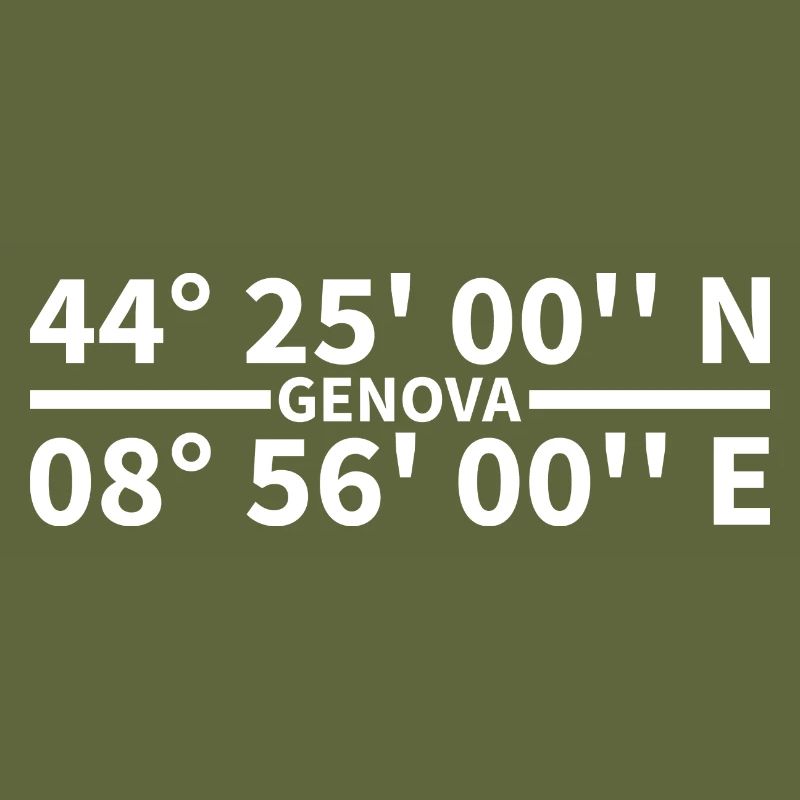 Genova coordinates