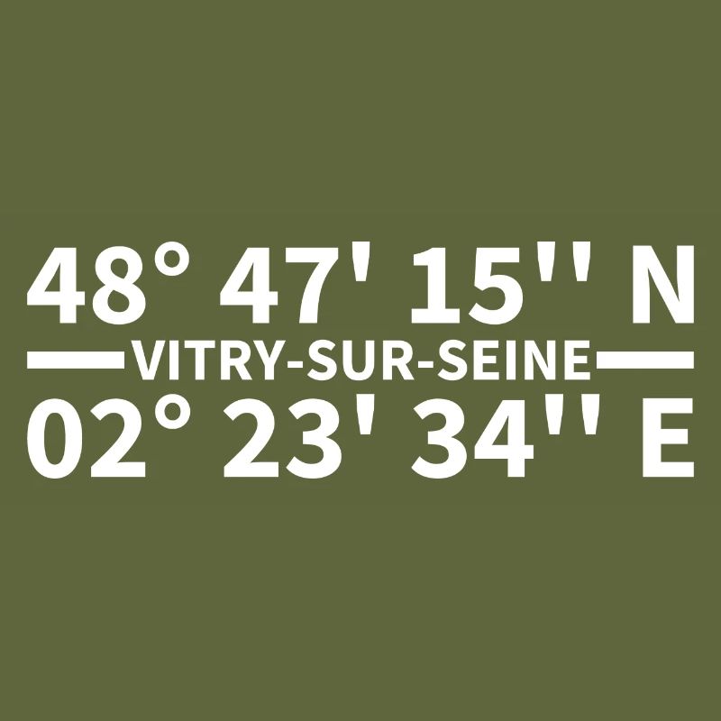 Coordonnées de Vitry-sur-Seine