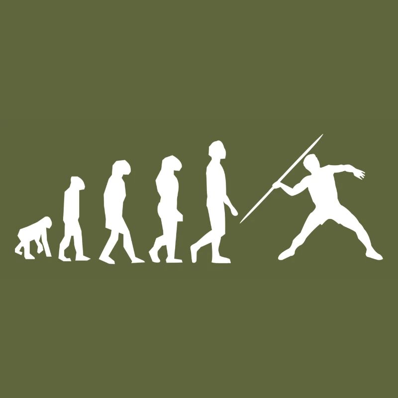 Speerwurf-Evolution