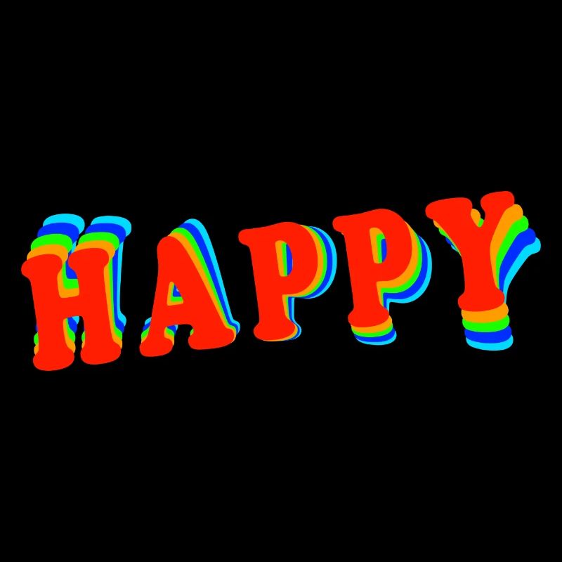 Happy Retro 70th Style
