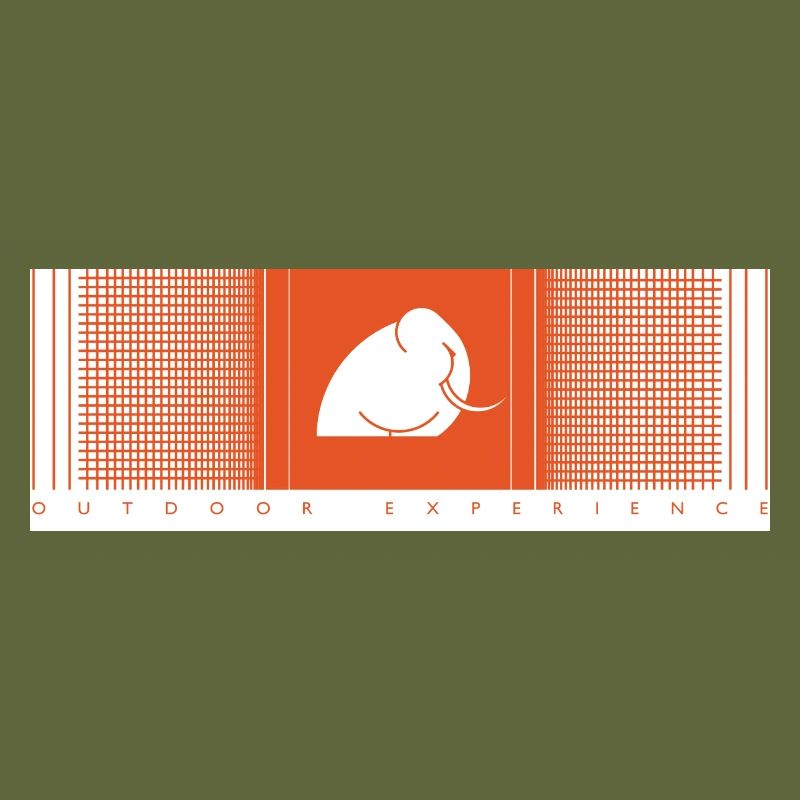 Mamood gradient check pattern orange