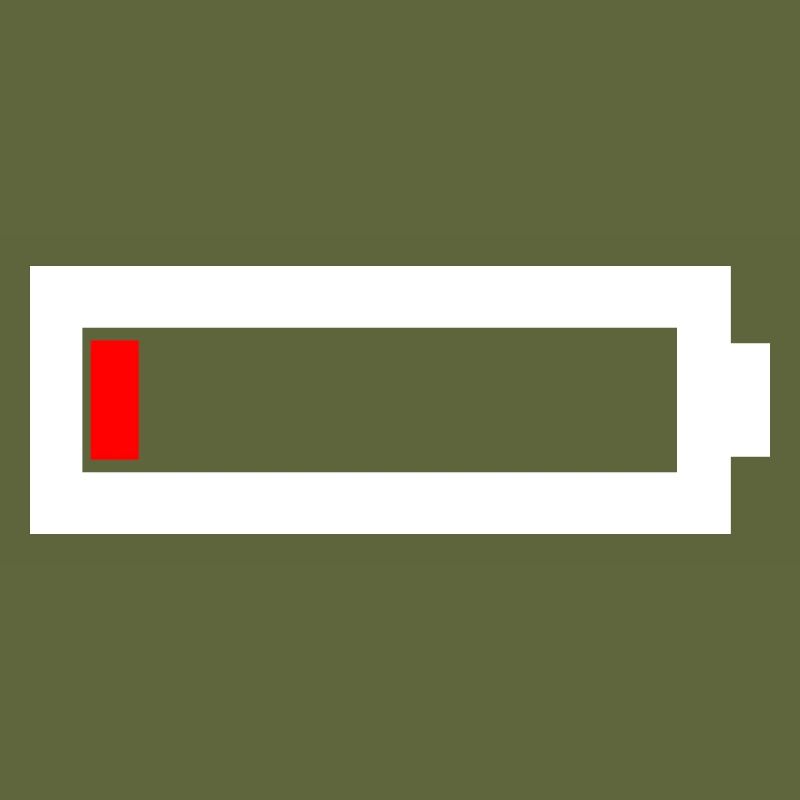 Battery empty
