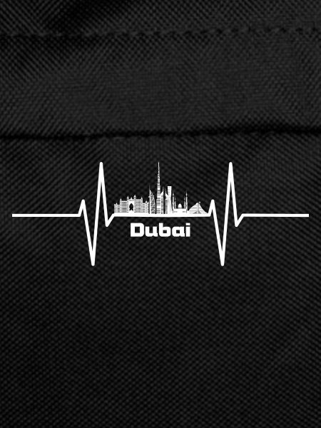 Heartbeat with Dubai Skyline