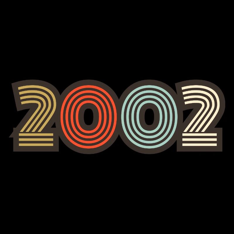 2002 rétro vintage