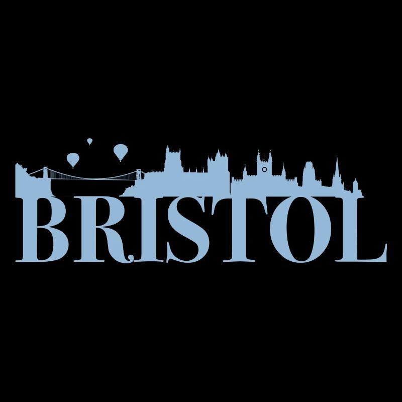 Bristol Angleterre capitale Skyline UK