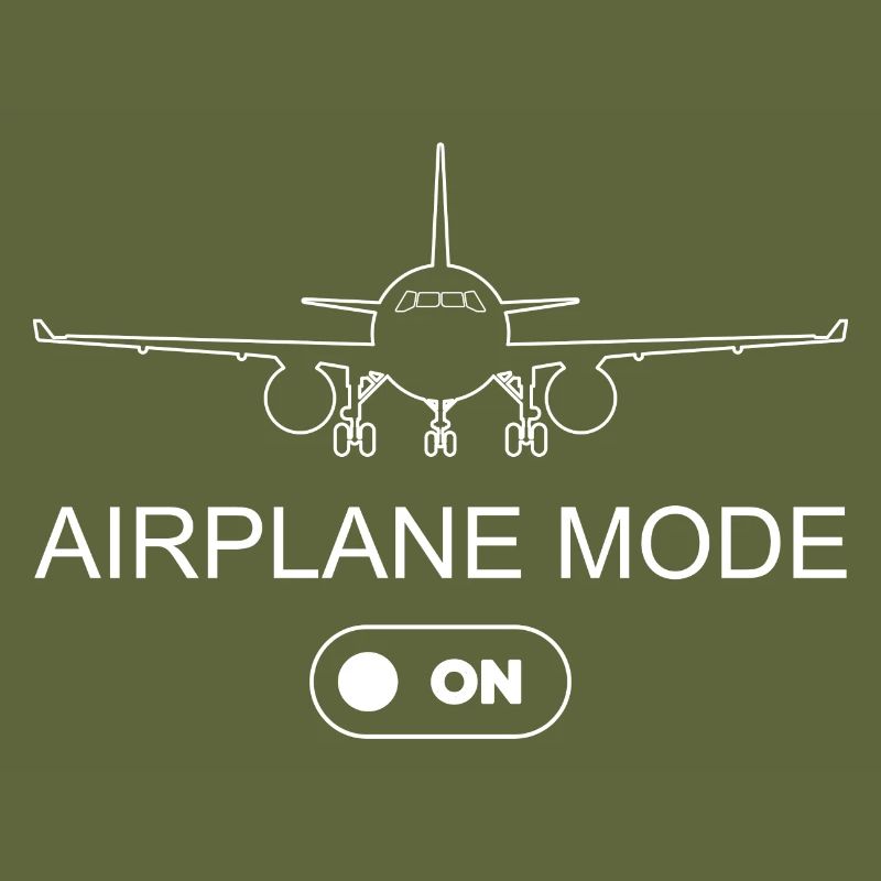 Pilot Flying Airplane Mode auf | Luftfahrt Student