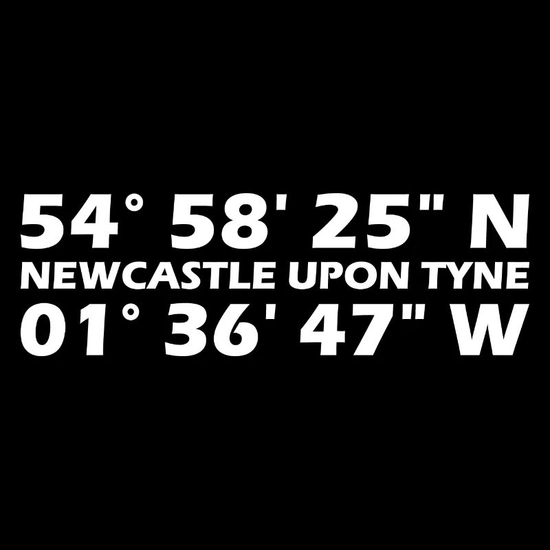 Newcastle upon Tyne coordinates