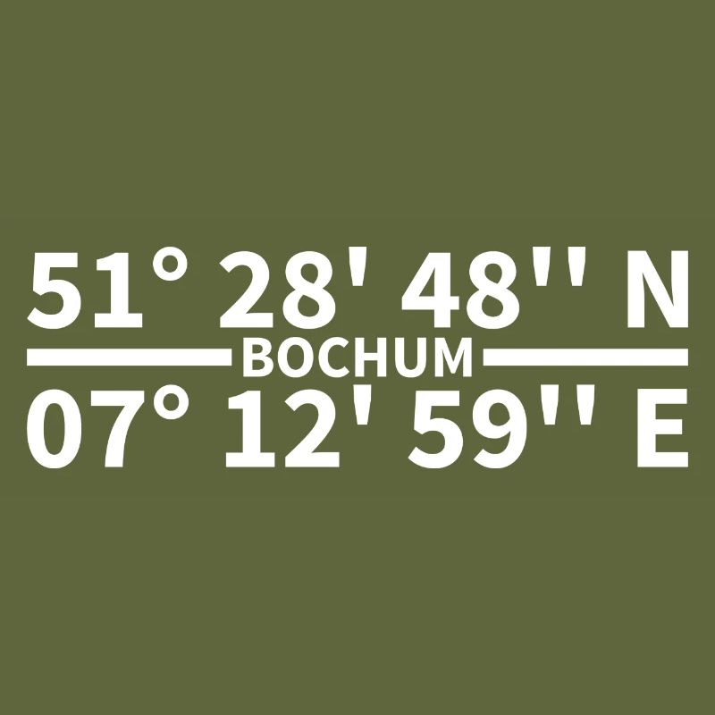 Coordonnées de Bochum