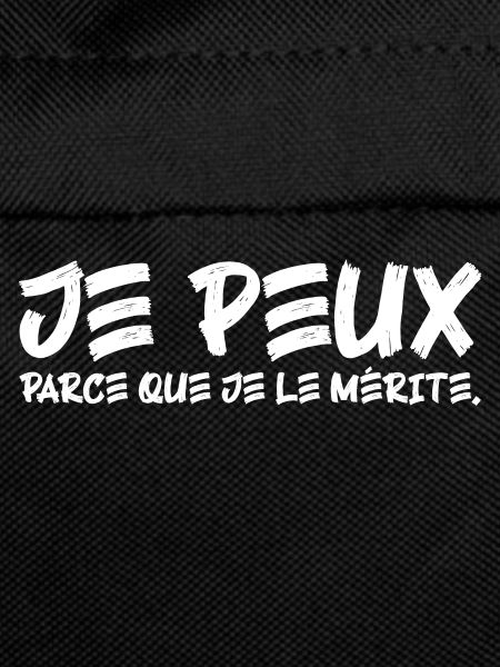 Je peux!