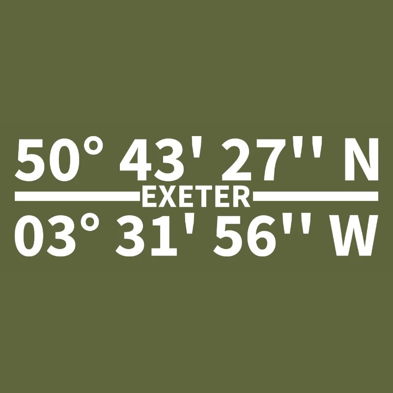 Exeter coordinates
