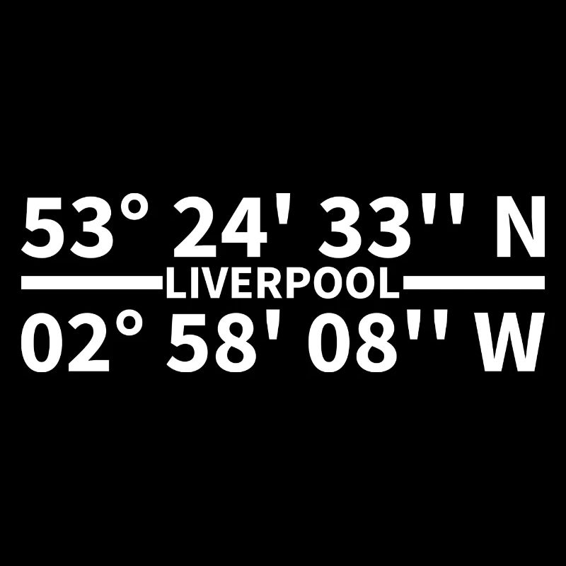 Coordonnées de Liverpool
