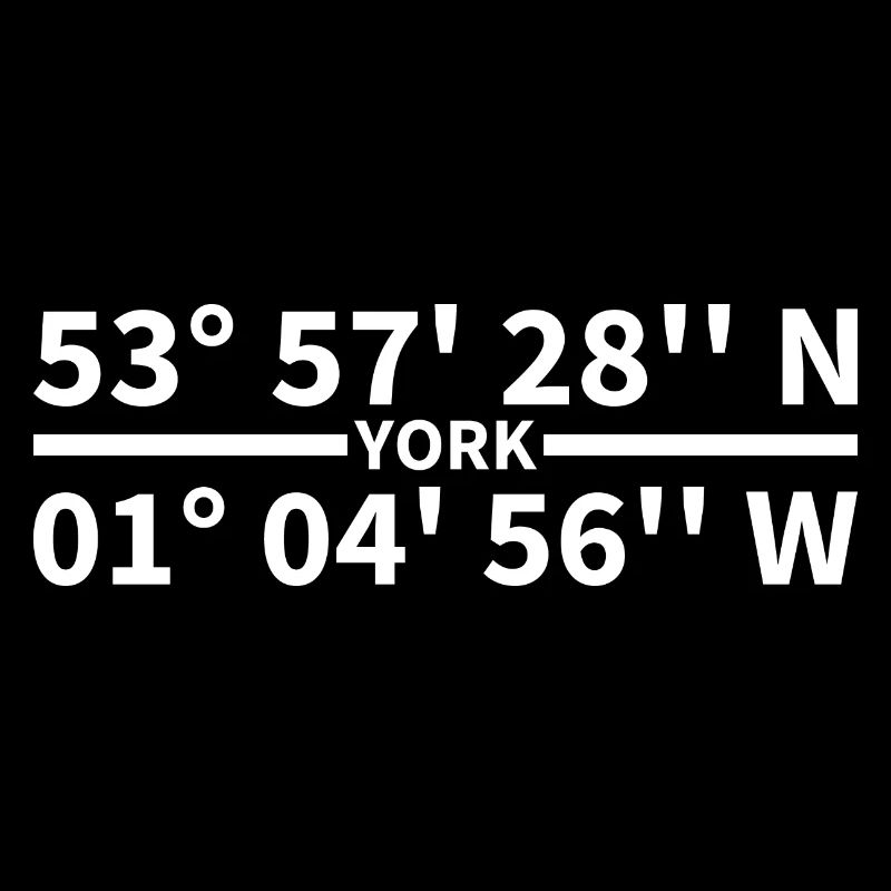 York coordinates