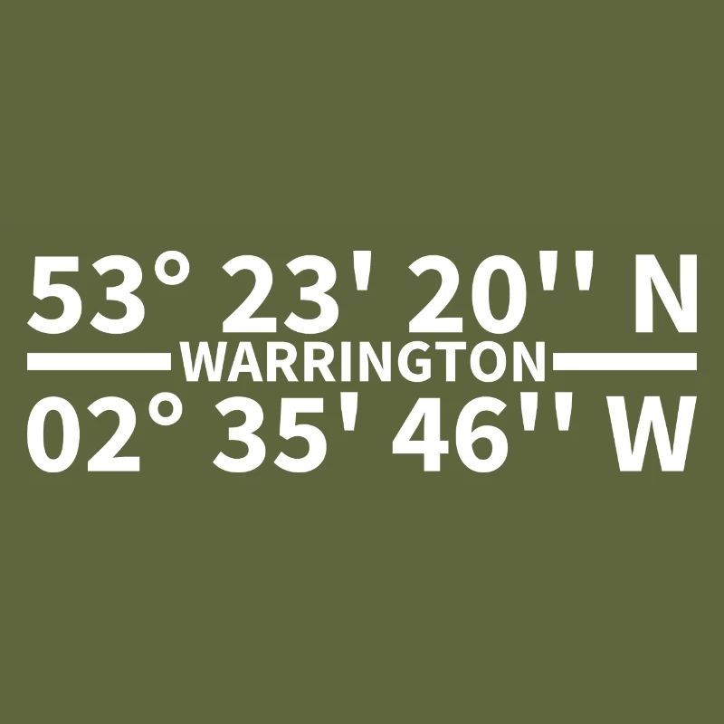 Coordonnées de Warrington