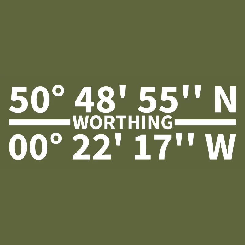 Worthing coordinates