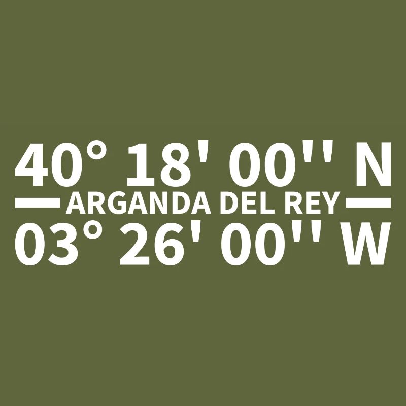 Arganda del Rey coordinates