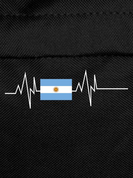Argentina Flag Heartbeat