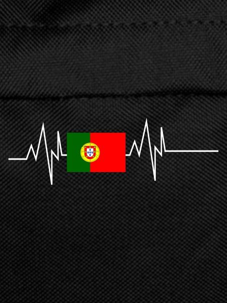 Portugal Flag Heartbeat