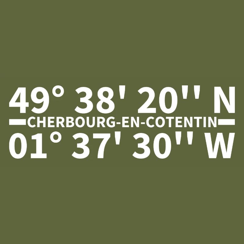 Coordonnées de Cherbourg-en-Cotentin