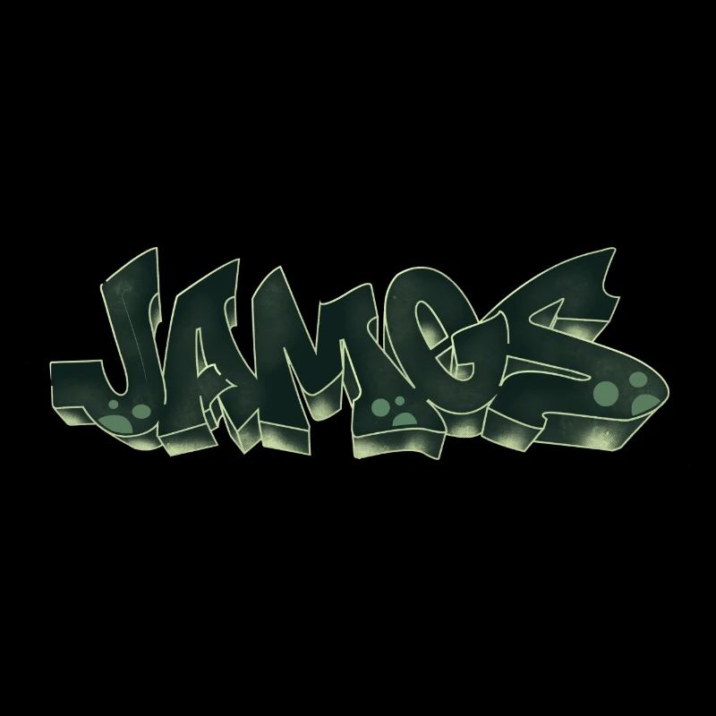 James Graffiti Name