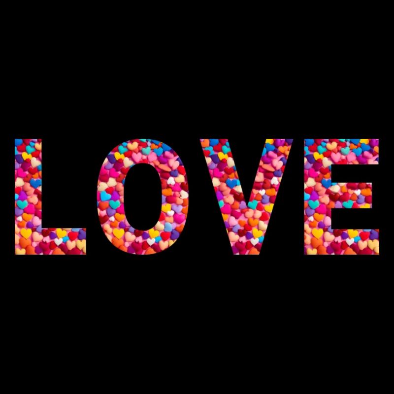 Heartfelt typography