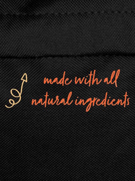 made with all natural ingredients