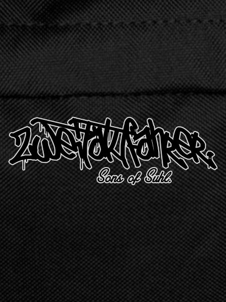 Two-stroke rider // lettering
