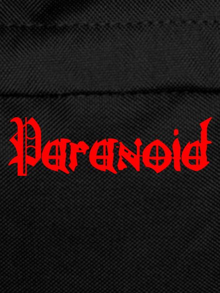 paranoid - red