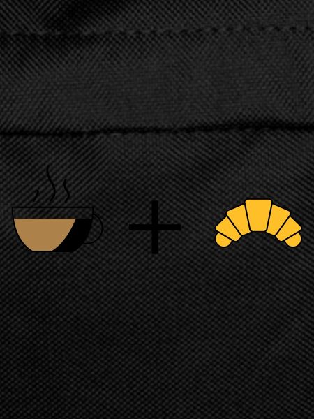 Coffee and croissant