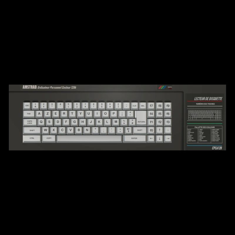 Amstrad CPC 6128 – Design Rétro 01
