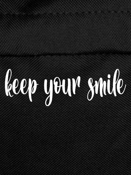 keep your smile