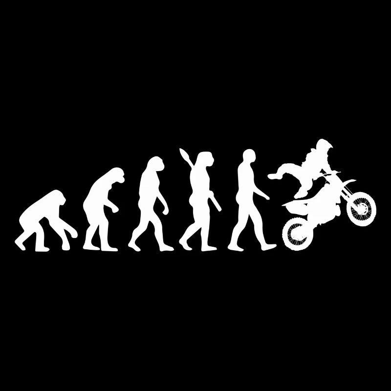 evolution motocross / humour moto