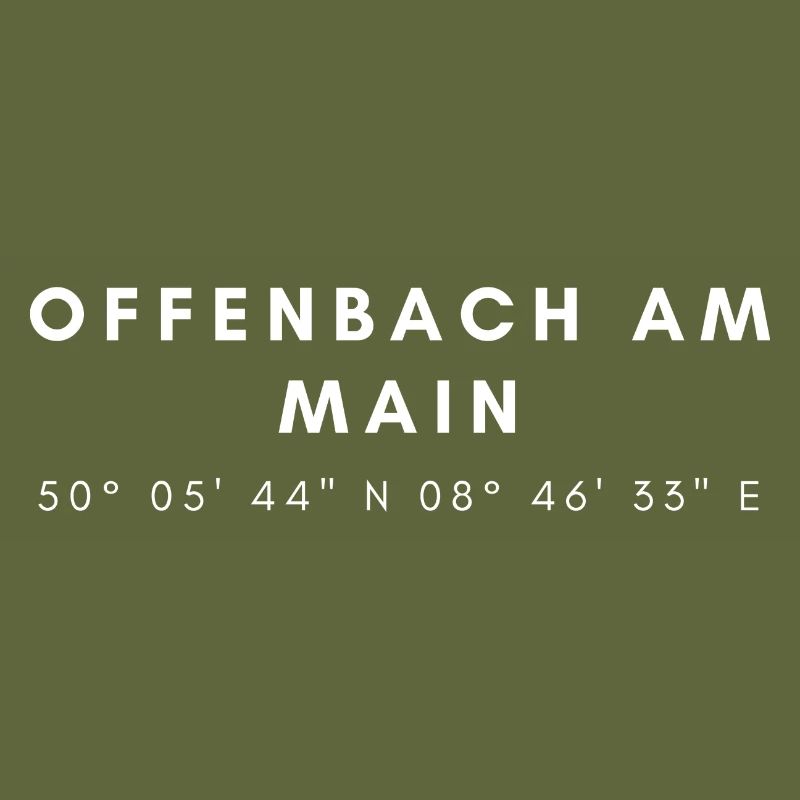 Offenbach am Main Coordinates