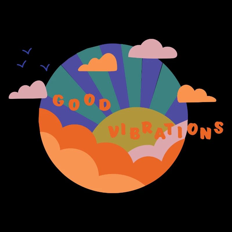 Bonnes vibrations - Idée cadeau - Bonne humeur