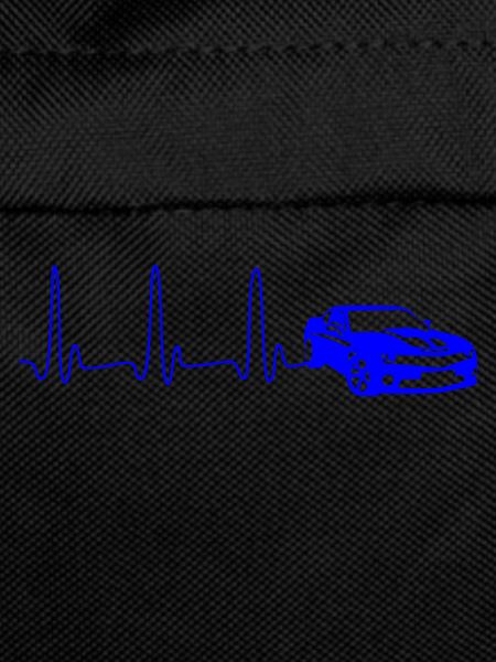 ECG HEART LINE AUTO blue