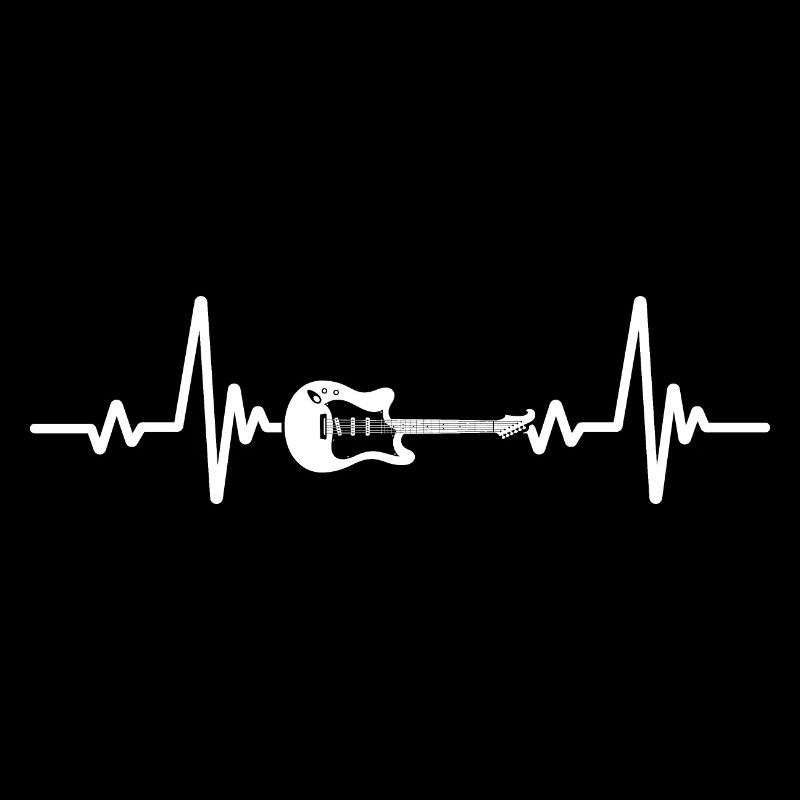 Heartbeat Gift For Guitarist