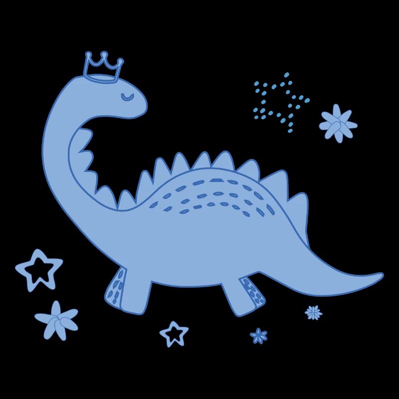 dinosaur, dino, blue dino,prince